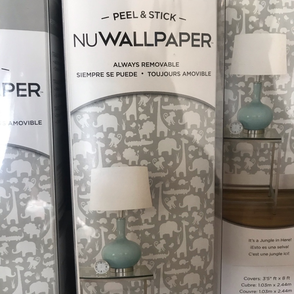 Wall pops - stick on animal wall paper